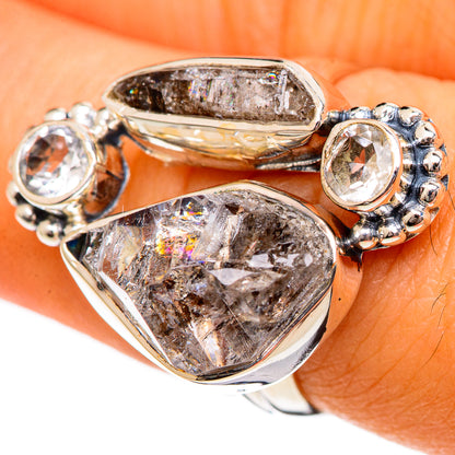 Herkimer Diamond Rings handcrafted by Ana Silver Co - RING106369