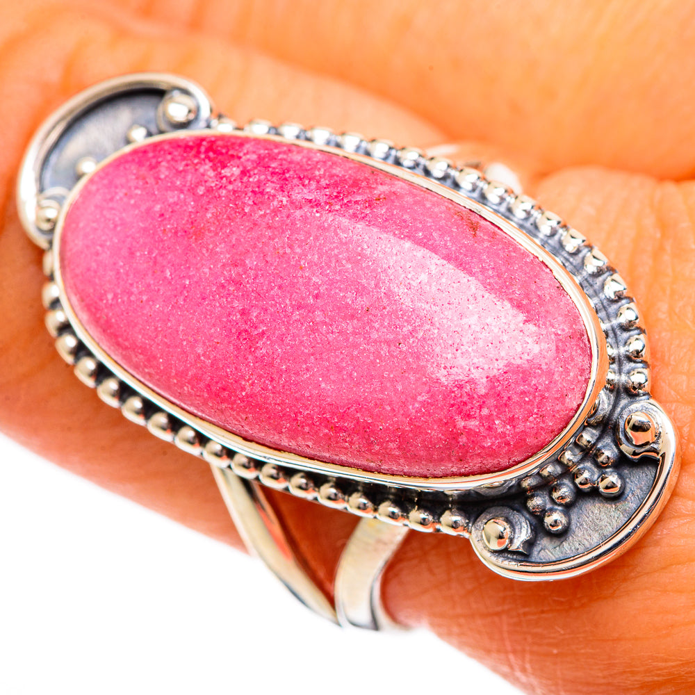 Rhodochrosite Rings handcrafted by Ana Silver Co - RING106415