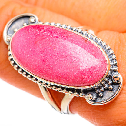 Rhodochrosite Rings handcrafted by Ana Silver Co - RING106415