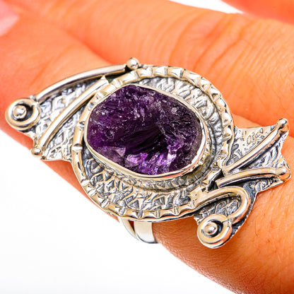 Amethyst Rings handcrafted by Ana Silver Co - RING106418