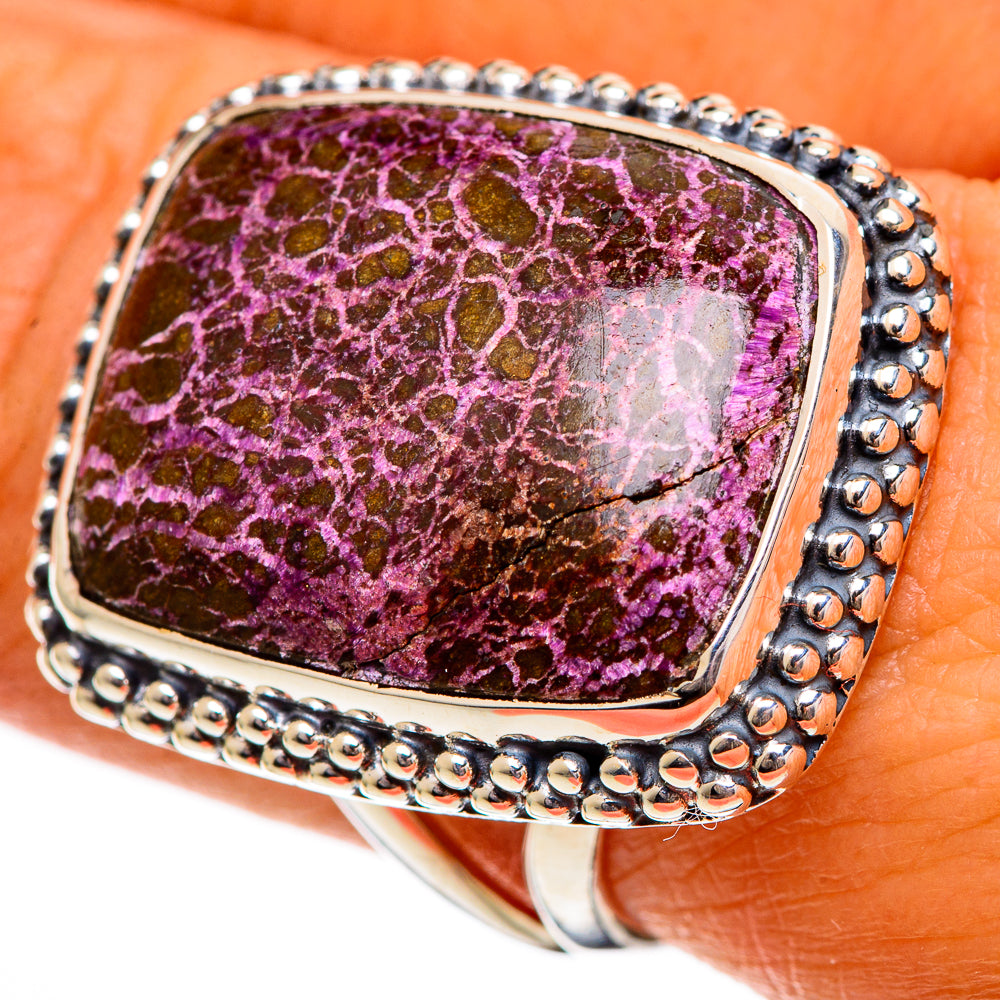 Stichtite Rings handcrafted by Ana Silver Co - RING106419