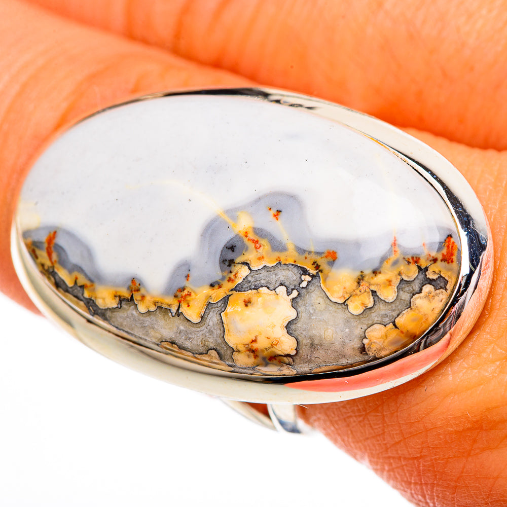 Ocean Jasper Rings handcrafted by Ana Silver Co - RING106426