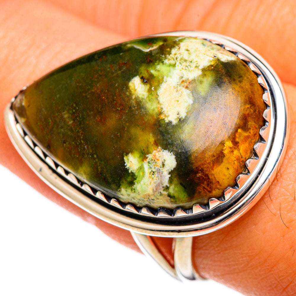 Rainforest Opal Rings handcrafted by Ana Silver Co - RING106448