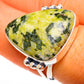 Serpentine Stone Rings handcrafted by Ana Silver Co - RING106449