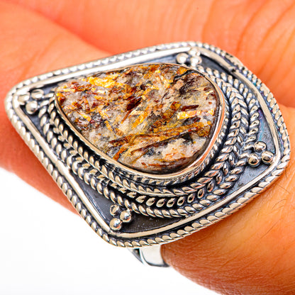 Astrophyllite Rings handcrafted by Ana Silver Co - RING106452