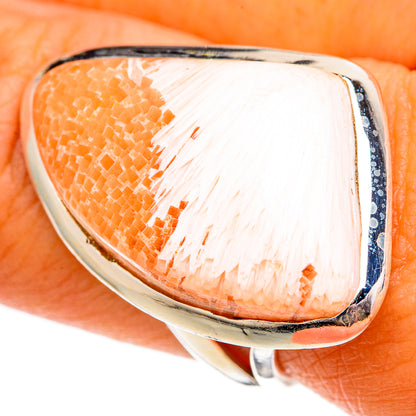 Scolecite Rings handcrafted by Ana Silver Co - RING106456