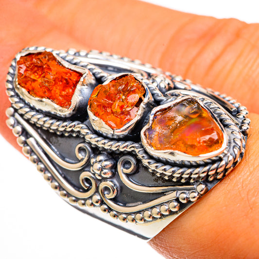 Carnelian Rings handcrafted by Ana Silver Co - RING106458