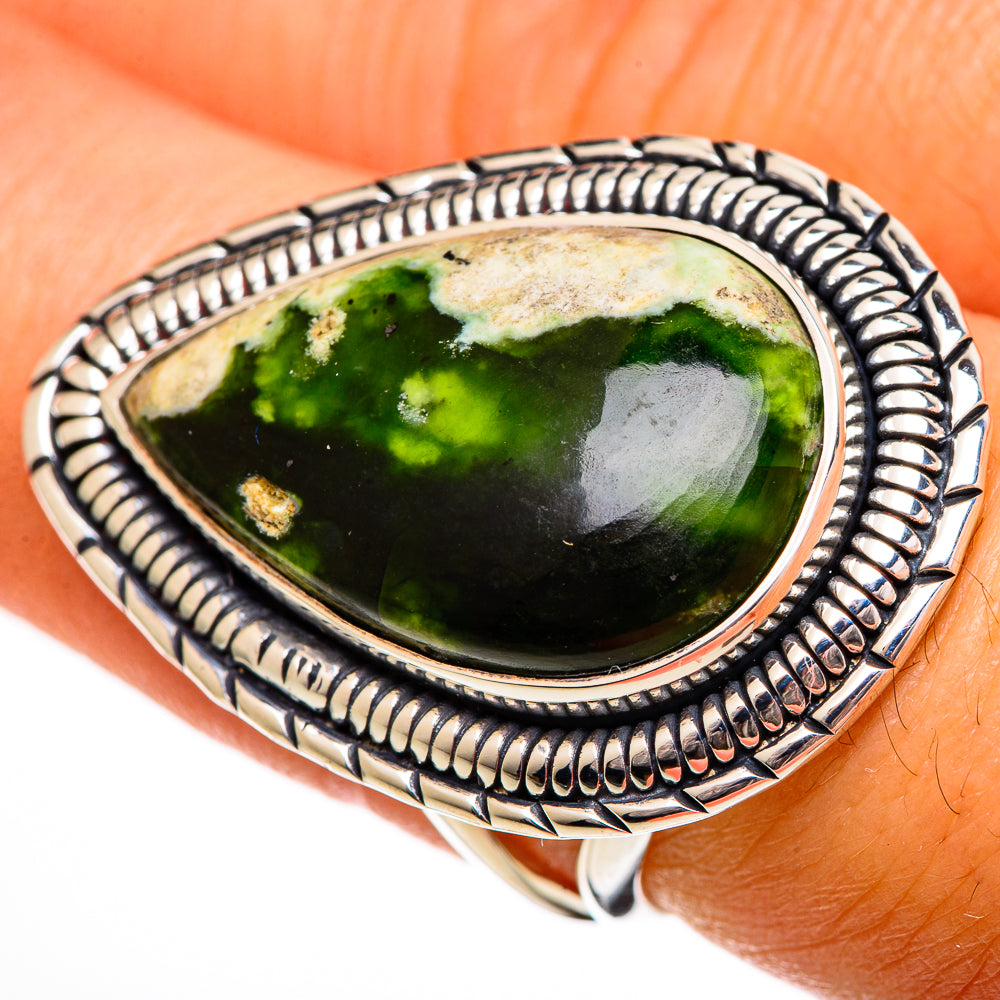Rainforest Opal Rings handcrafted by Ana Silver Co - RING106480