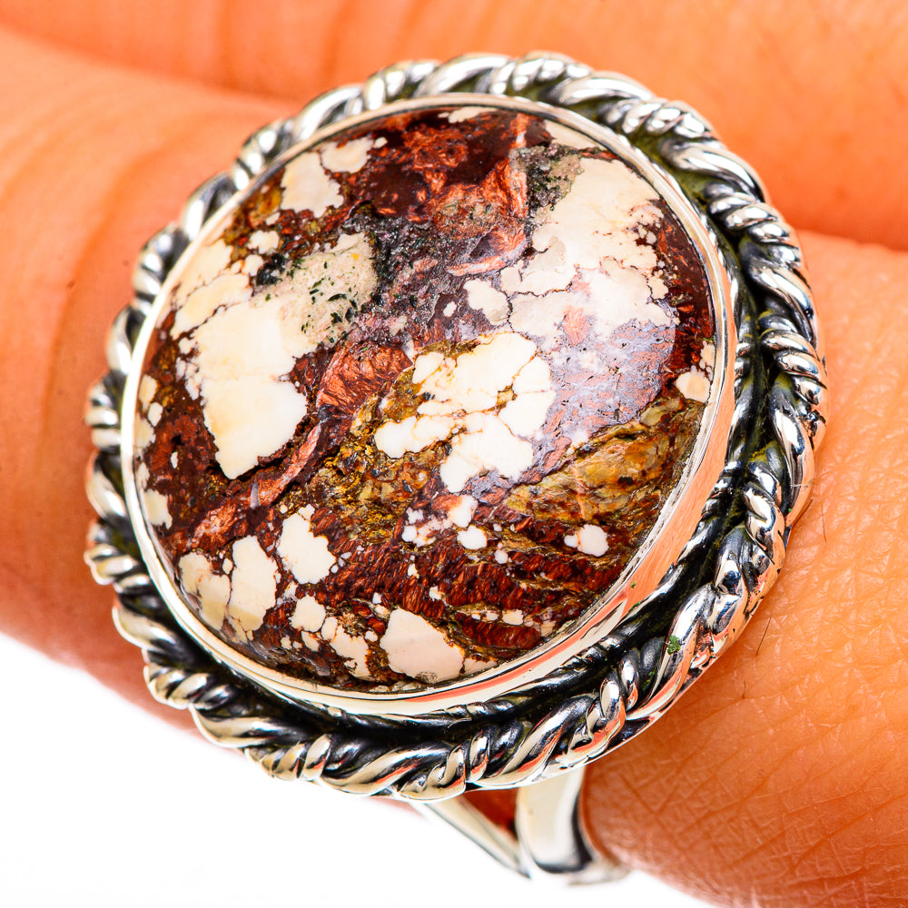 Wild Horse Jasper Rings handcrafted by Ana Silver Co - RING106487