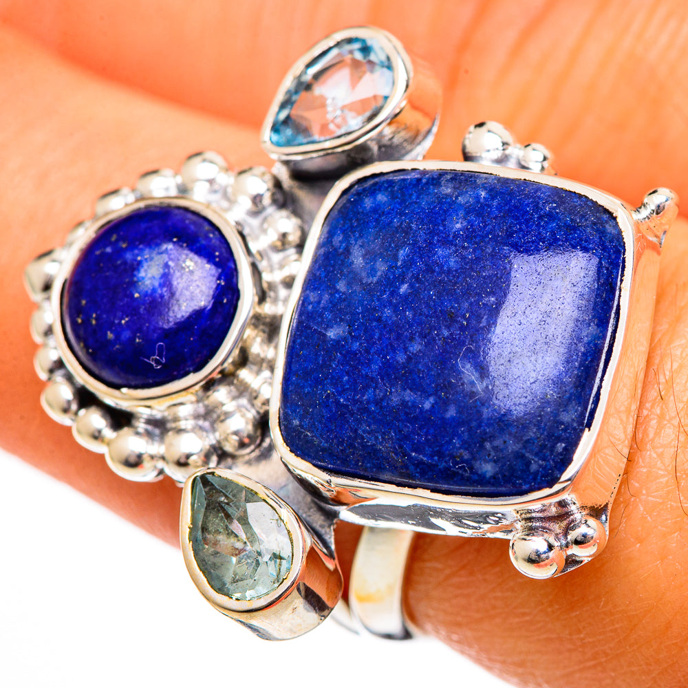 Sodalite Rings handcrafted by Ana Silver Co - RING106513