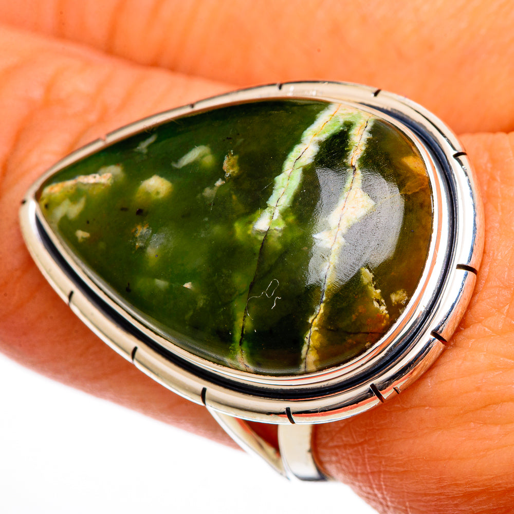 Rainforest Opal Rings handcrafted by Ana Silver Co - RING106519
