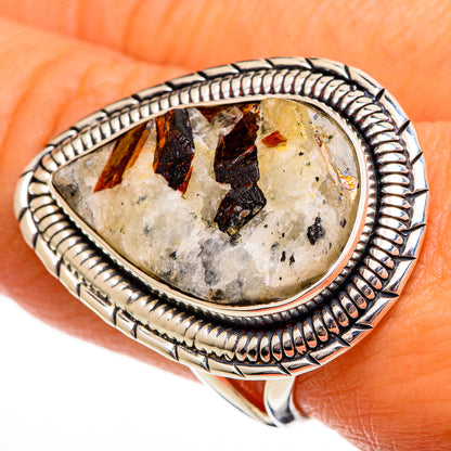 Astrophyllite Rings handcrafted by Ana Silver Co - RING106523