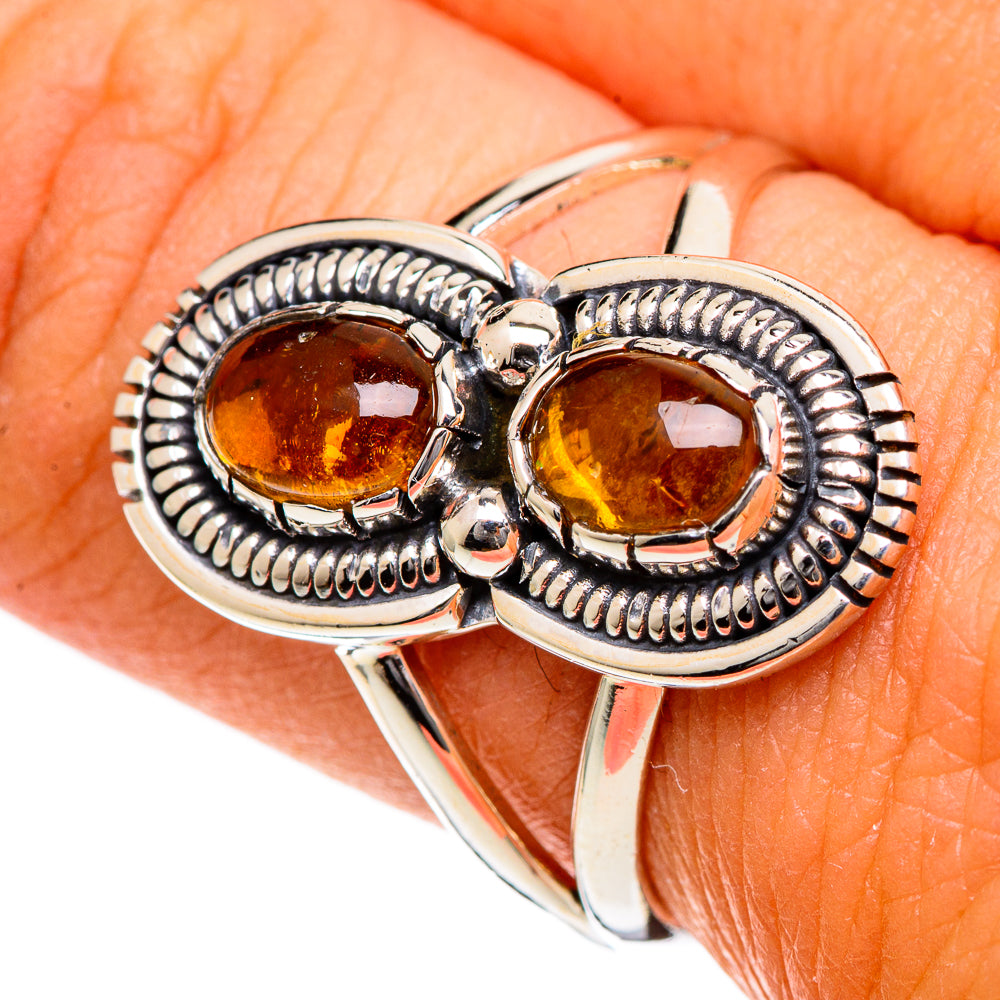 Citrine Rings handcrafted by Ana Silver Co - RING106551