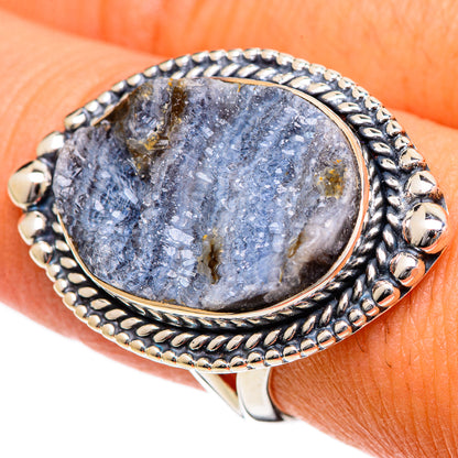 Desert Druzy Rings handcrafted by Ana Silver Co - RING106566