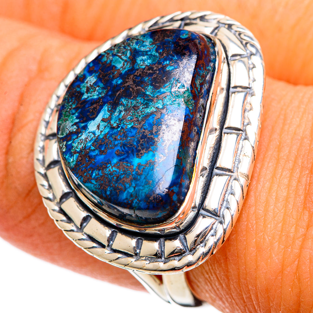 Shattuckite Rings handcrafted by Ana Silver Co - RING106569