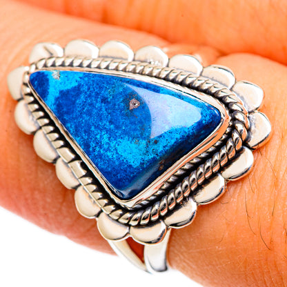 Shattuckite Rings handcrafted by Ana Silver Co - RING106571