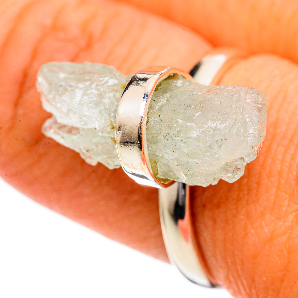 Aquamarine Rings handcrafted by Ana Silver Co - RING106574