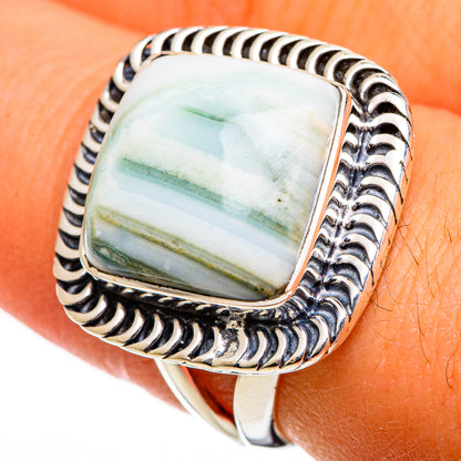 Ocean Jasper Rings handcrafted by Ana Silver Co - RING106582