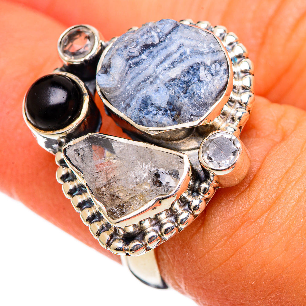 Desert Druzy Rings handcrafted by Ana Silver Co - RING106605