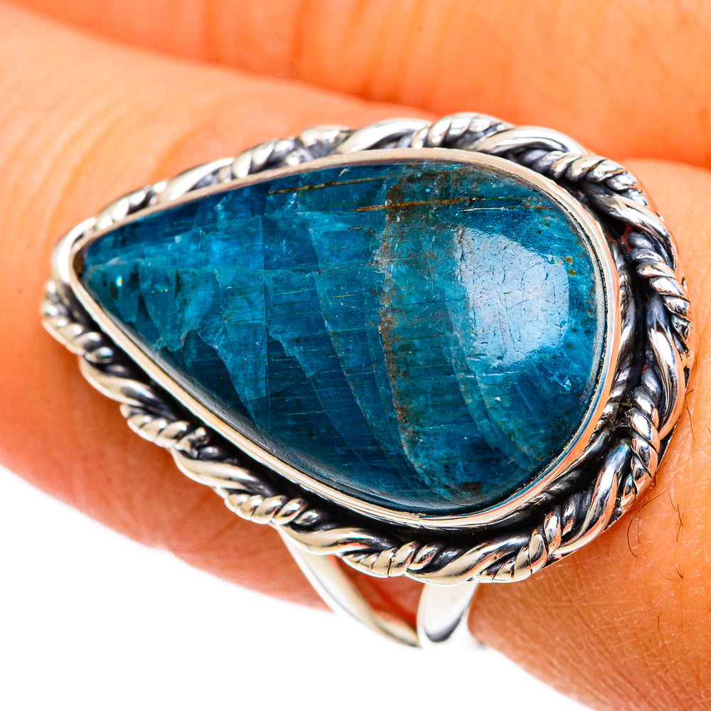 Apatite Rings handcrafted by Ana Silver Co - RING106611