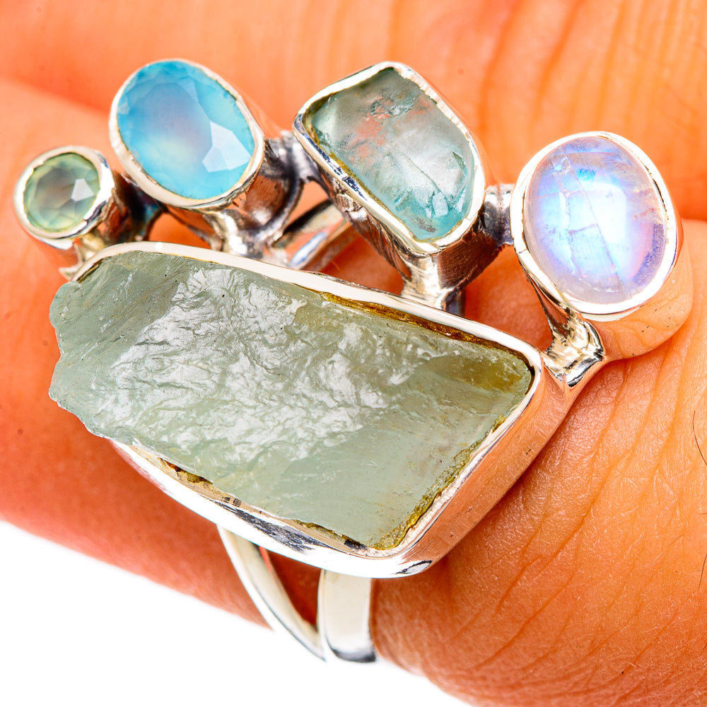 Aquamarine Rings handcrafted by Ana Silver Co - RING106612