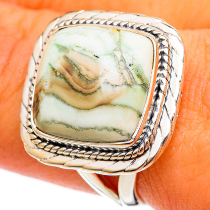 Ocean Jasper Rings handcrafted by Ana Silver Co - RING106619