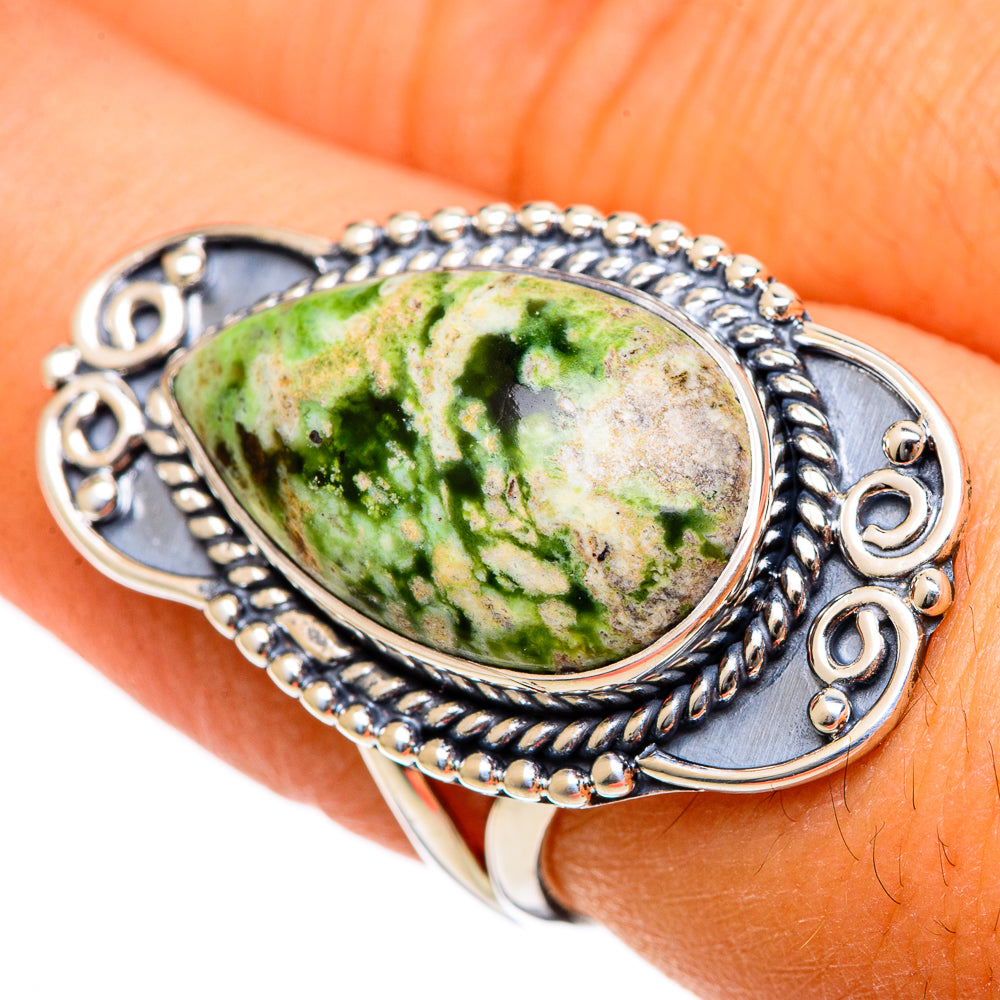 Rainforest Opal Rings handcrafted by Ana Silver Co - RING106620