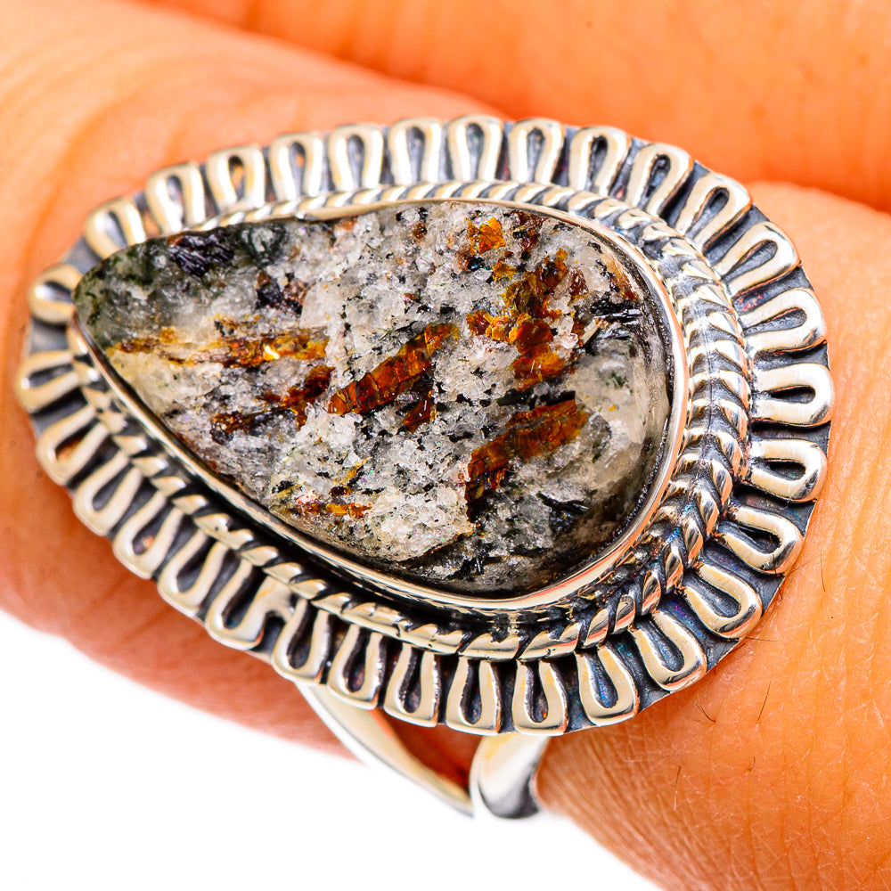 Astrophyllite Rings handcrafted by Ana Silver Co - RING106621