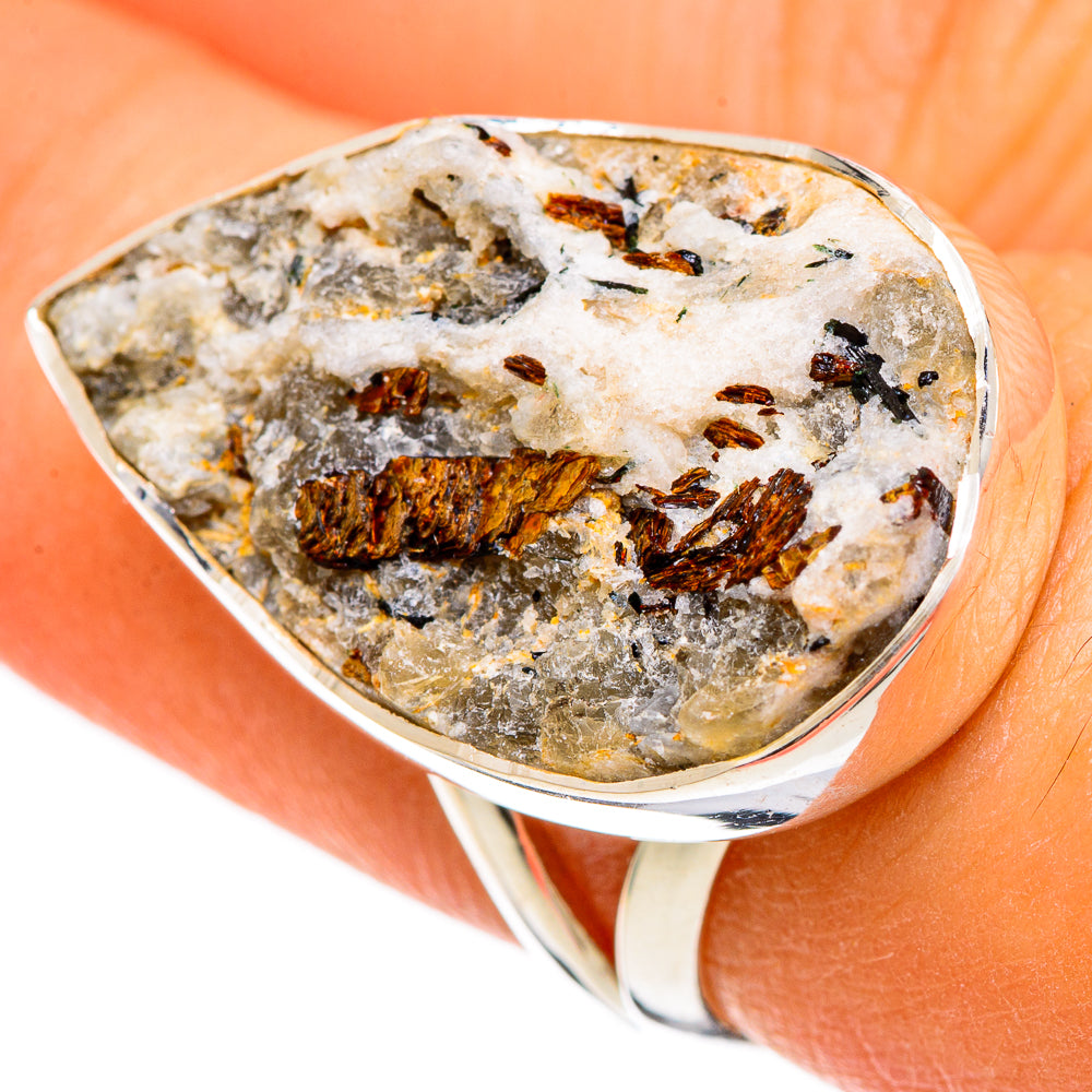 Astrophyllite Rings handcrafted by Ana Silver Co - RING106624