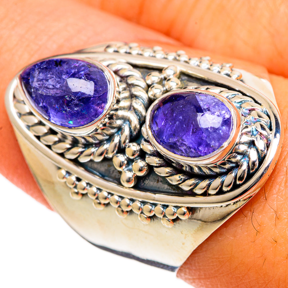 Tanzanite Rings handcrafted by Ana Silver Co - RING106629