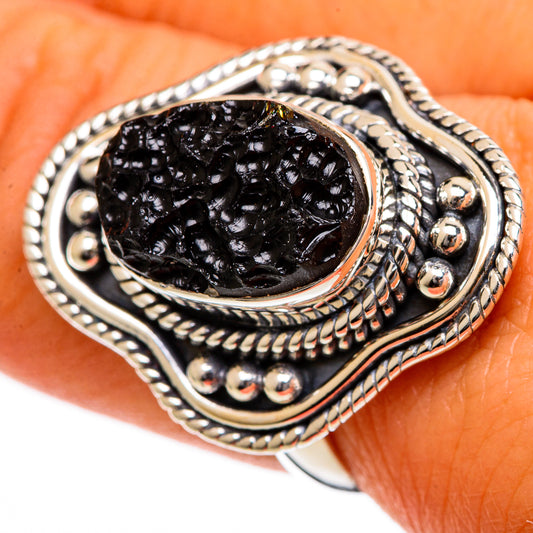 Tektite Rings handcrafted by Ana Silver Co - RING106631