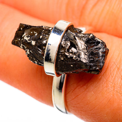 Tektite Rings handcrafted by Ana Silver Co - RING106633