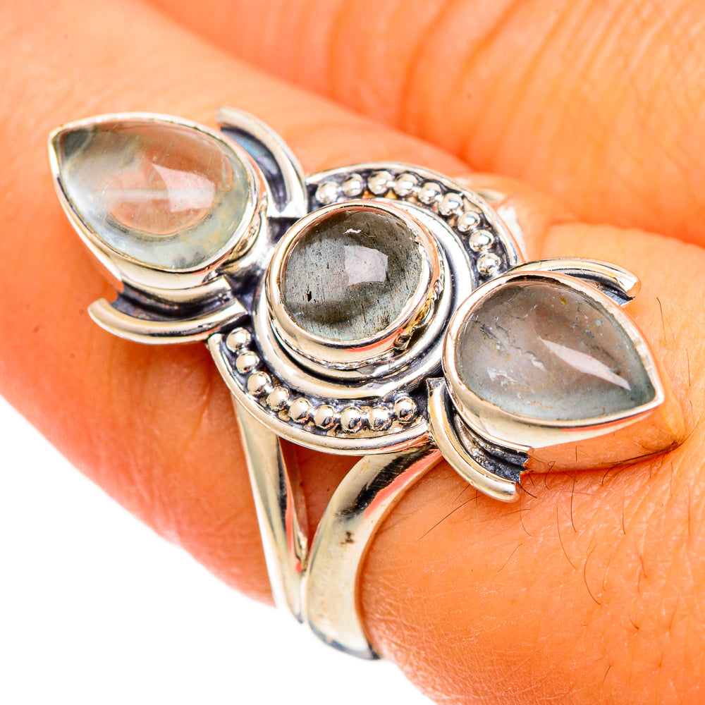 Aquamarine Rings handcrafted by Ana Silver Co - RING106640