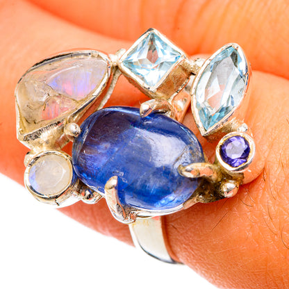 Kyanite Rings handcrafted by Ana Silver Co - RING106641