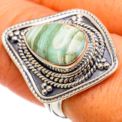 Ocean Jasper Rings handcrafted by Ana Silver Co - RING106646