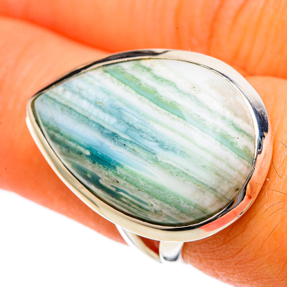 Amazonite Rings handcrafted by Ana Silver Co - RING106650