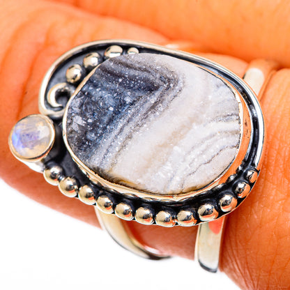 Desert Druzy Rings handcrafted by Ana Silver Co - RING106666