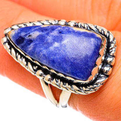 Sodalite Rings handcrafted by Ana Silver Co - RING106672