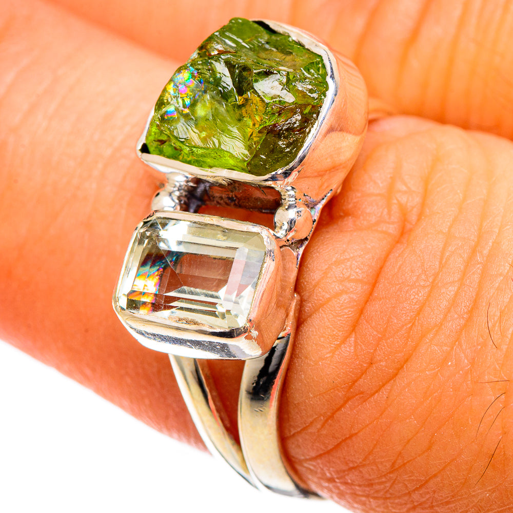 Peridot Rings handcrafted by Ana Silver Co - RING106679