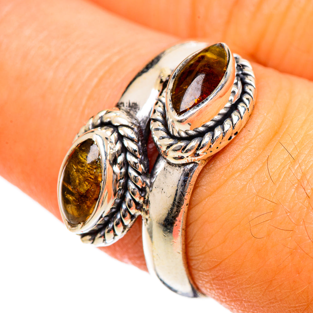 Citrine Rings handcrafted by Ana Silver Co - RING106682