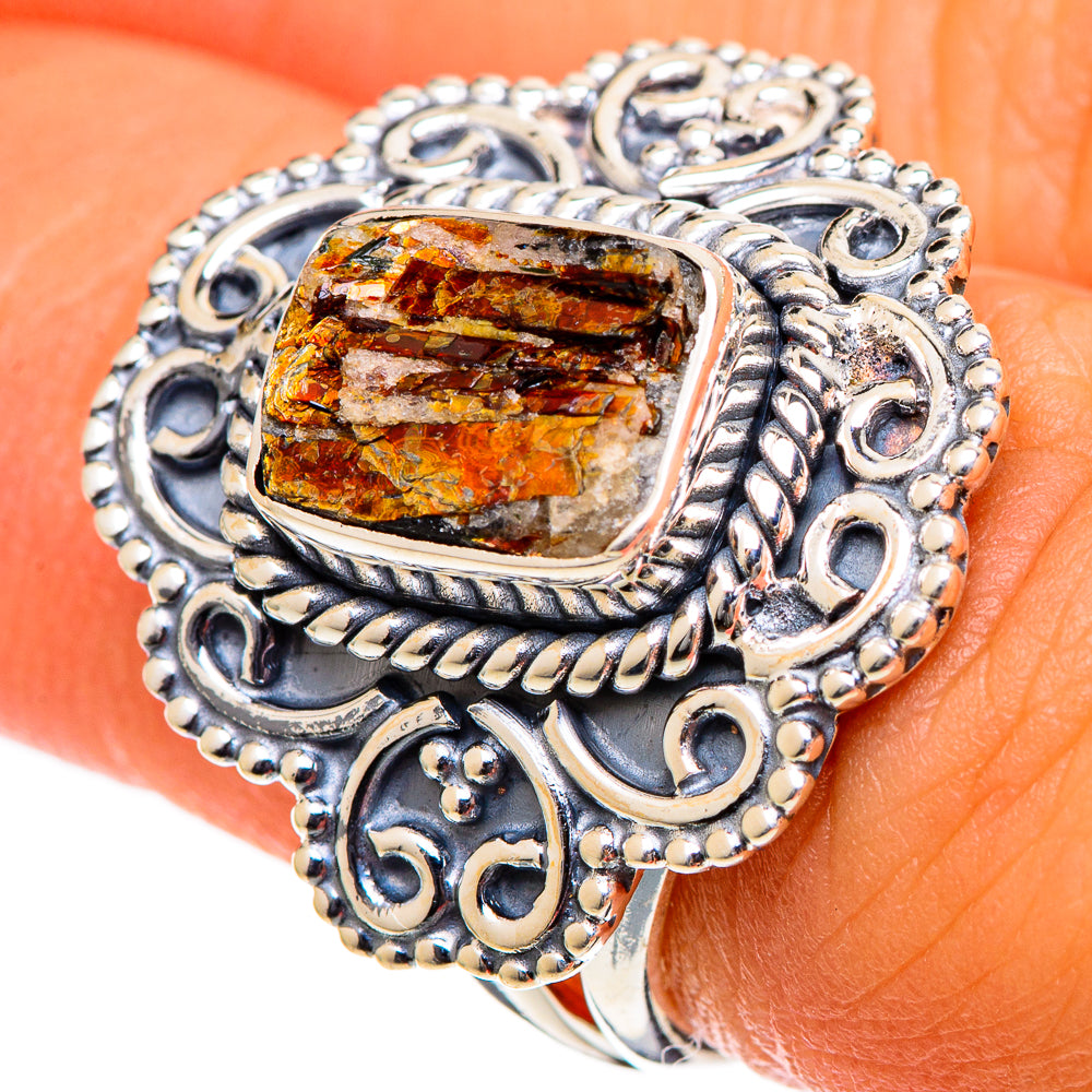 Astrophyllite Rings handcrafted by Ana Silver Co - RING106683
