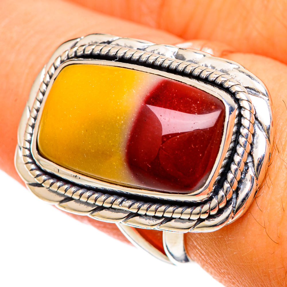 Mookaite Rings handcrafted by Ana Silver Co - RING106686