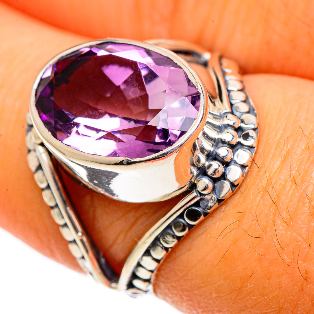Amethyst Rings handcrafted by Ana Silver Co - RING106720