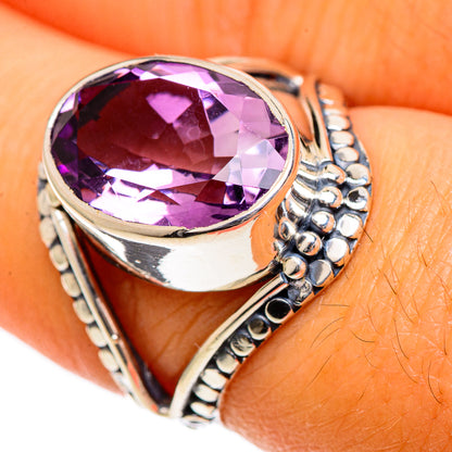Amethyst Rings handcrafted by Ana Silver Co - RING106720