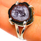Coconut Geode Druzy Rings handcrafted by Ana Silver Co - RING106723