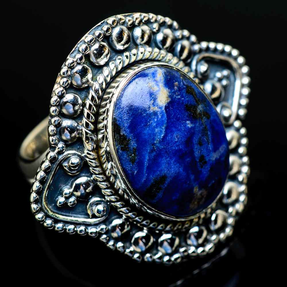 Sodalite Rings handcrafted by Ana Silver Co - RING10672