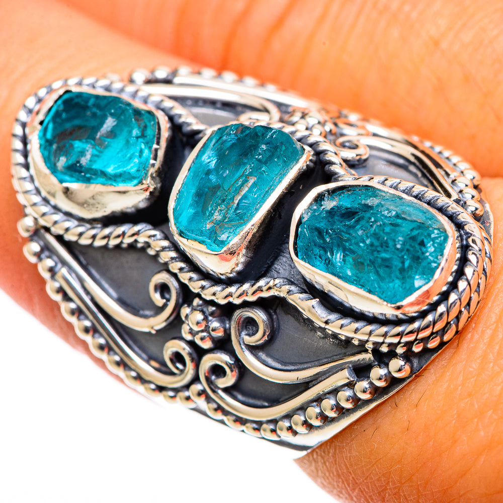 Apatite Rings handcrafted by Ana Silver Co - RING106732