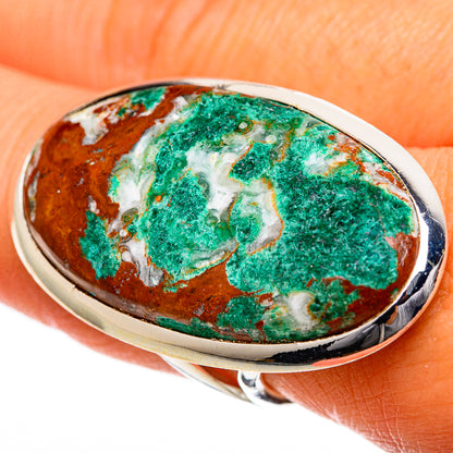 Chrysocolla Rings handcrafted by Ana Silver Co - RING106747