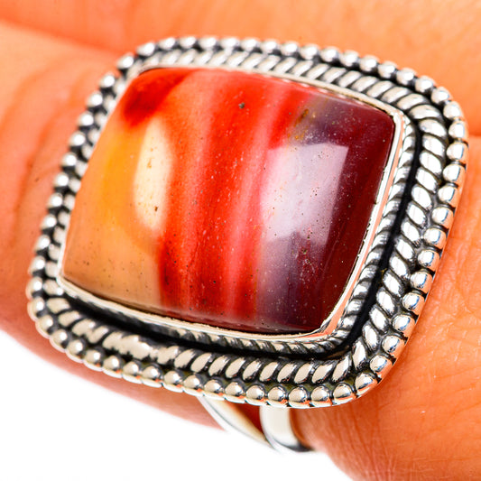Mookaite Rings handcrafted by Ana Silver Co - RING106754
