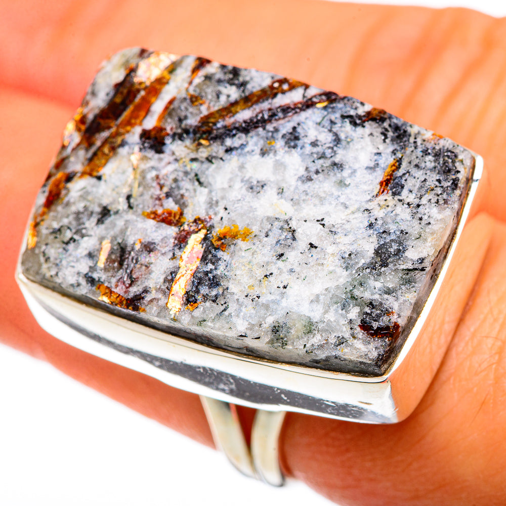Astrophyllite Rings handcrafted by Ana Silver Co - RING106756